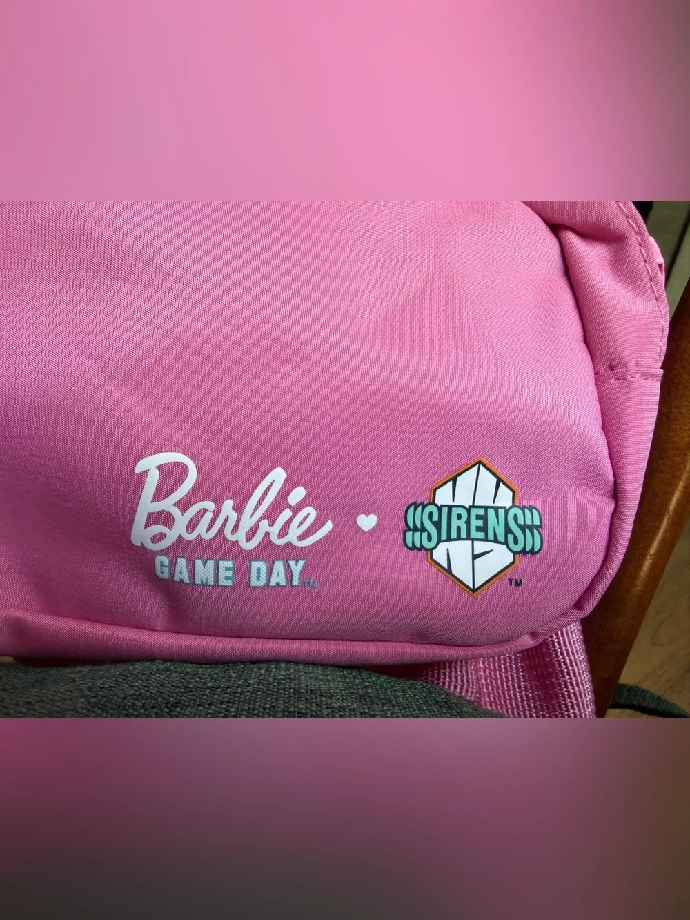 2026 New York Sirens x Barbie Game Day SGA Bag Fanny Pack Mattel Hockey PWHL